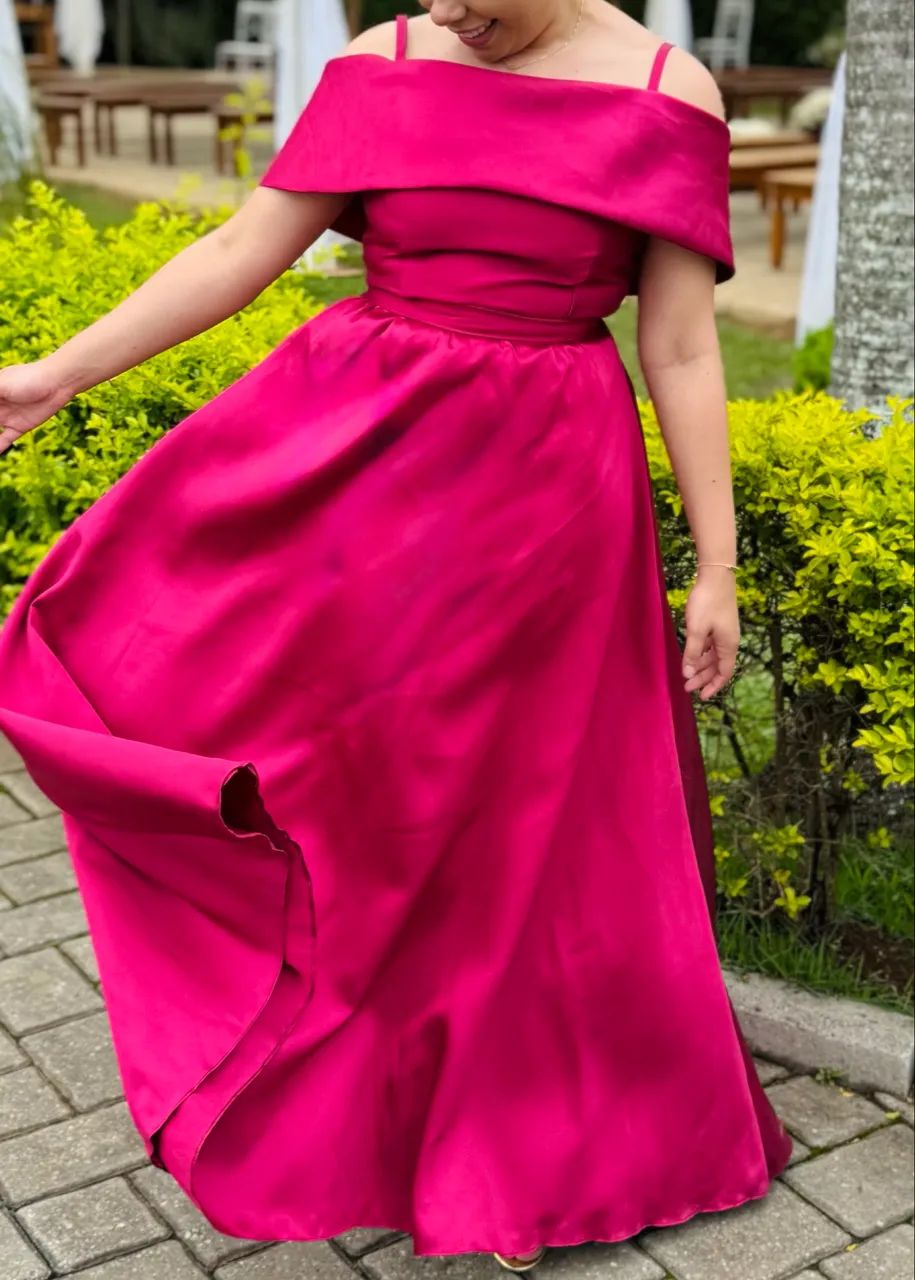 Vestido Fúcsia 
