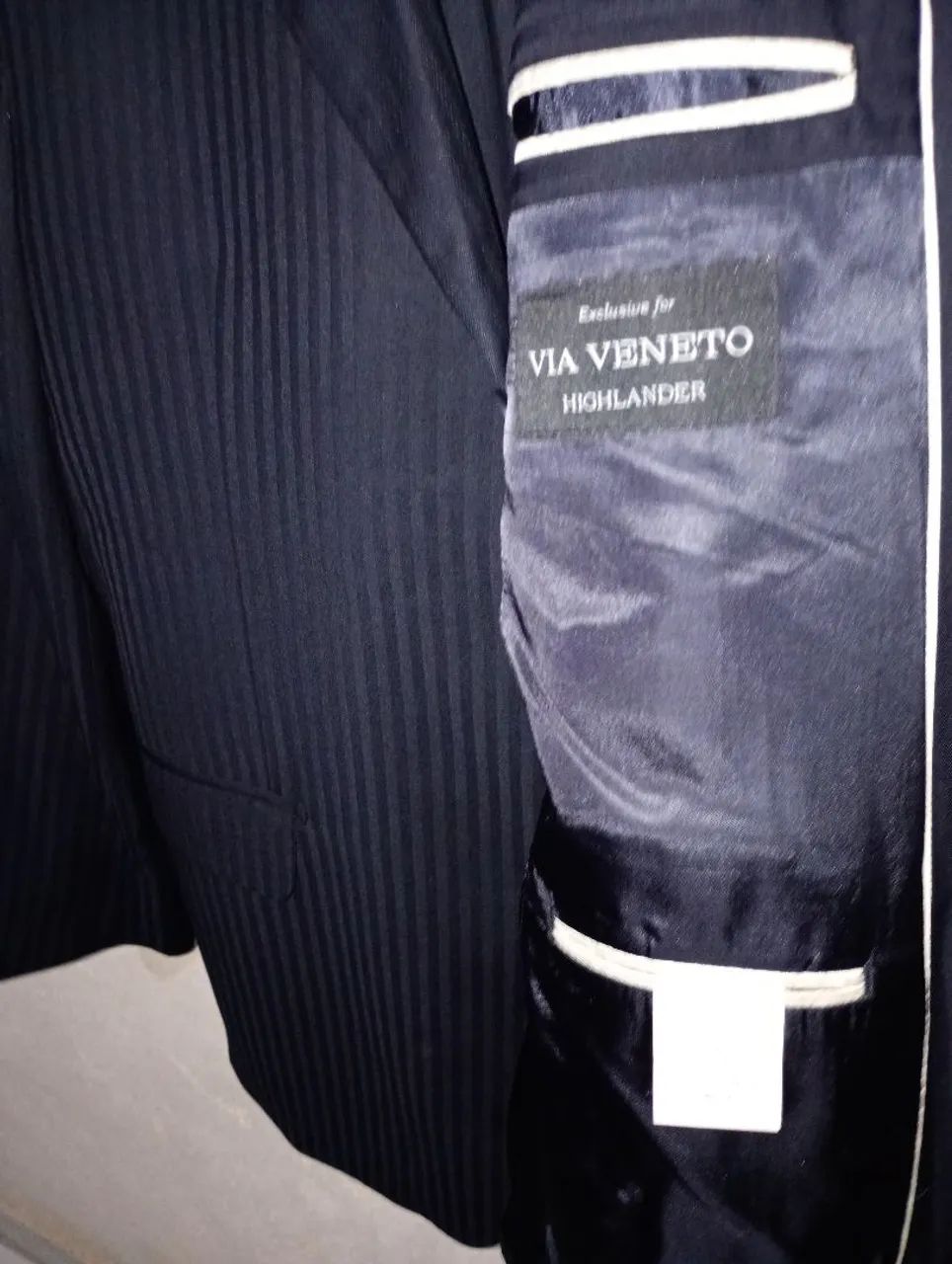 Paletó e calça Via Vêneto estilo italiano NOVO! - Foto 3