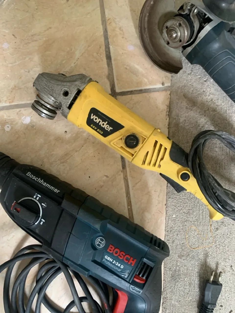 Furadeira e Esmerilhadeira - Bosch e vonder - Foto 4