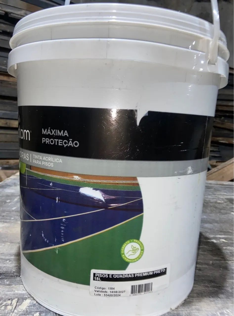 Tinta Novotom Preto 18L  - Foto 3