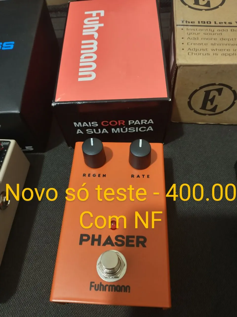 Fuhrmann Phaser - Pedal de Efeito - Novo