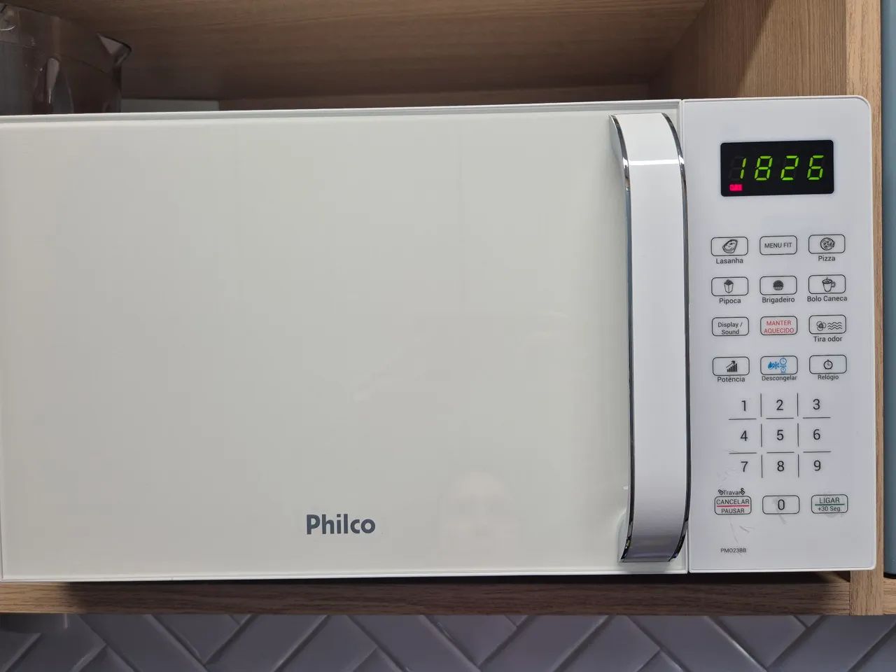 Micro-ondas Philco 20l branco