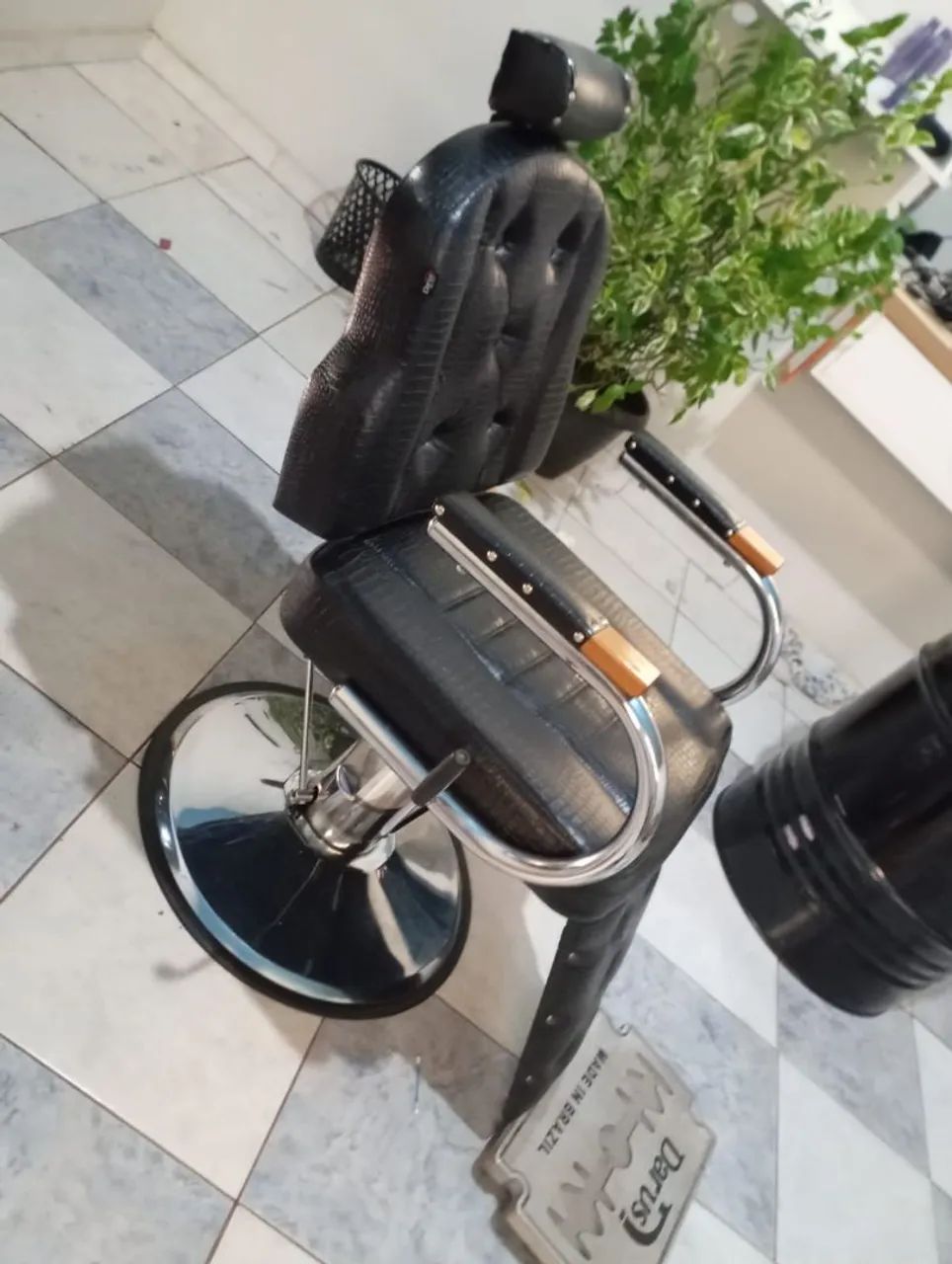 Cadeira de salão barbeiro