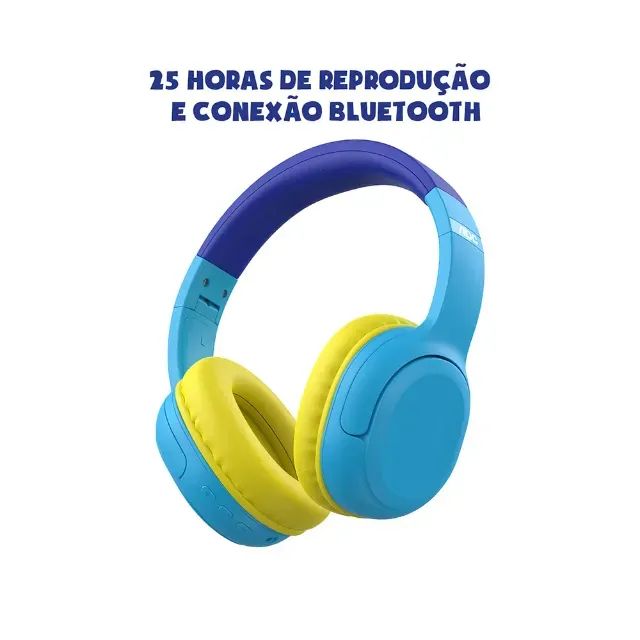 Headphone Infantil - NOVO, AOC Luccas Neto - Aventureiro, Bluetooth - Foto 2
