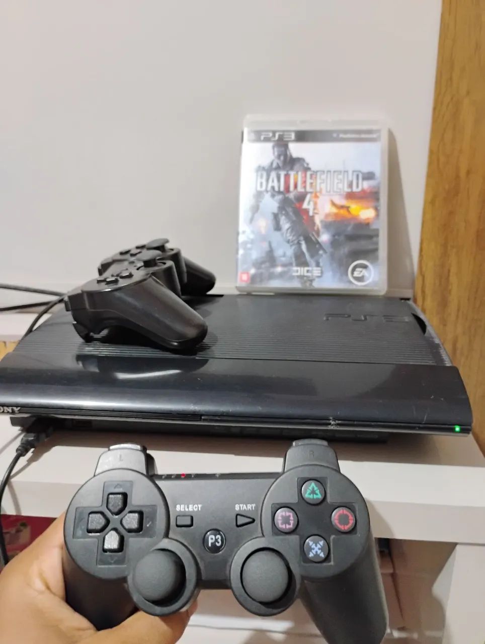 Ps3 Completo com 2 controles comprado no mercado livre confiável  - Foto 3