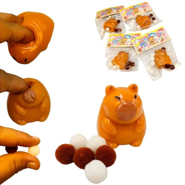 Taba Squishy Capivara Brinquedor de Apertar - Capybara 