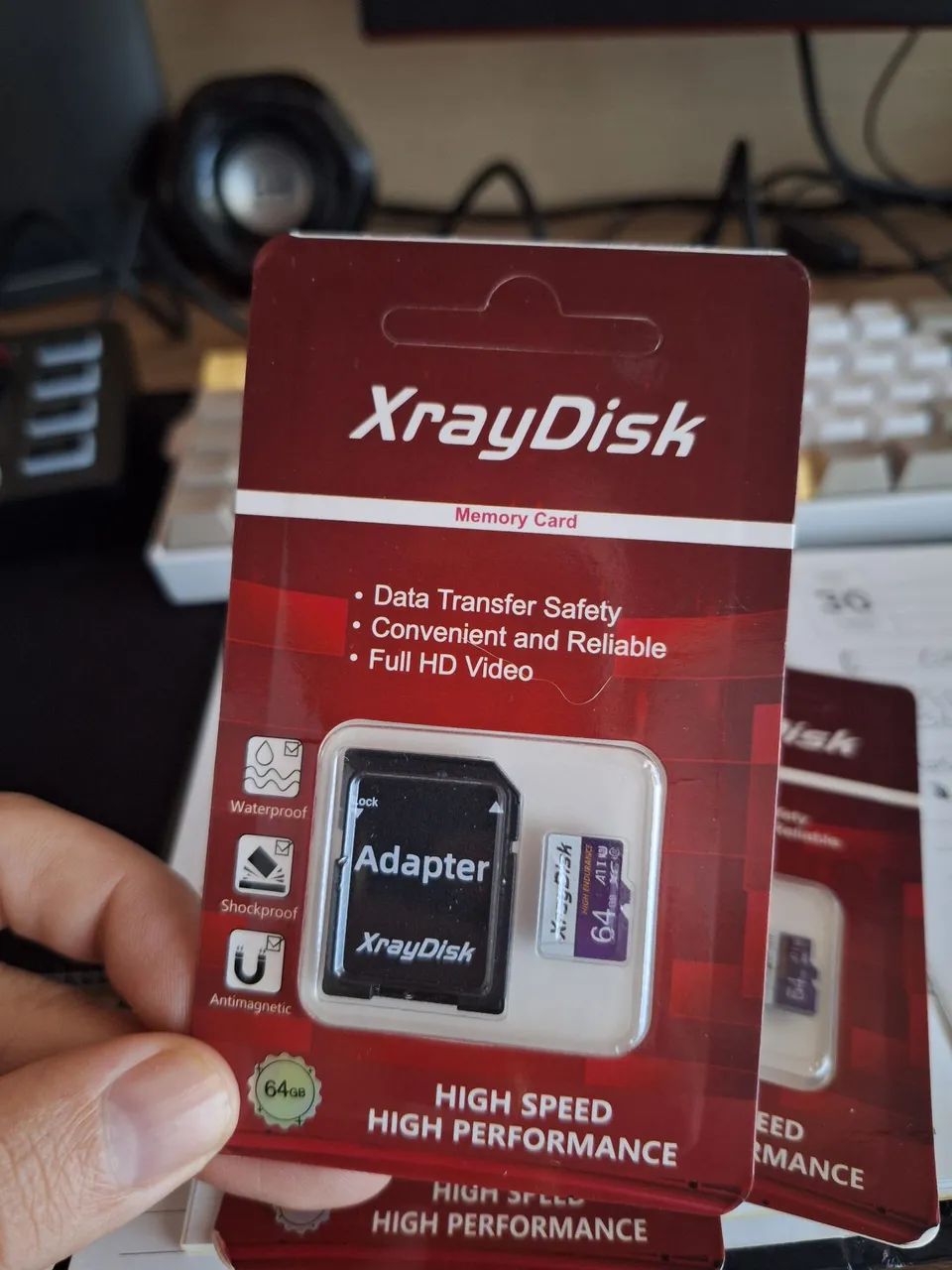 Micro sd  XrayDisk 64GB com Adaptador