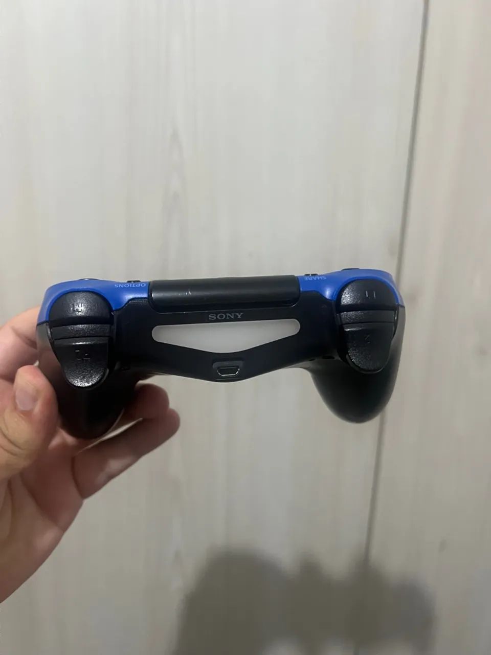 Controle ps4 azul original 64303560540930121