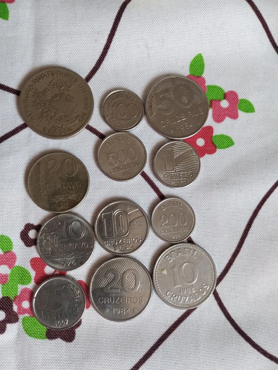 Coleção Moedas Brasileiras - Diversas Épocas