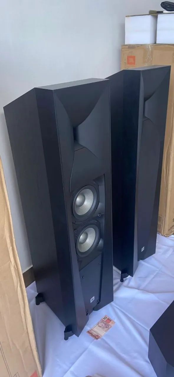 JÁ FOI VENDIDO! Par Caixas Torre JBL studio 580  - Foto 3