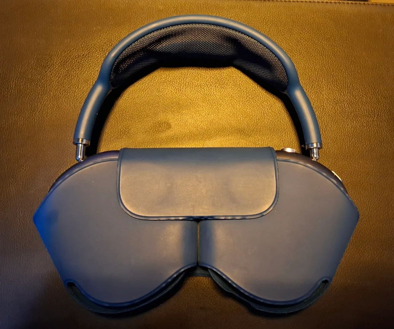 Fone Apple AirPods Max Azul, estado de novo, sem detalhes! - Foto 5