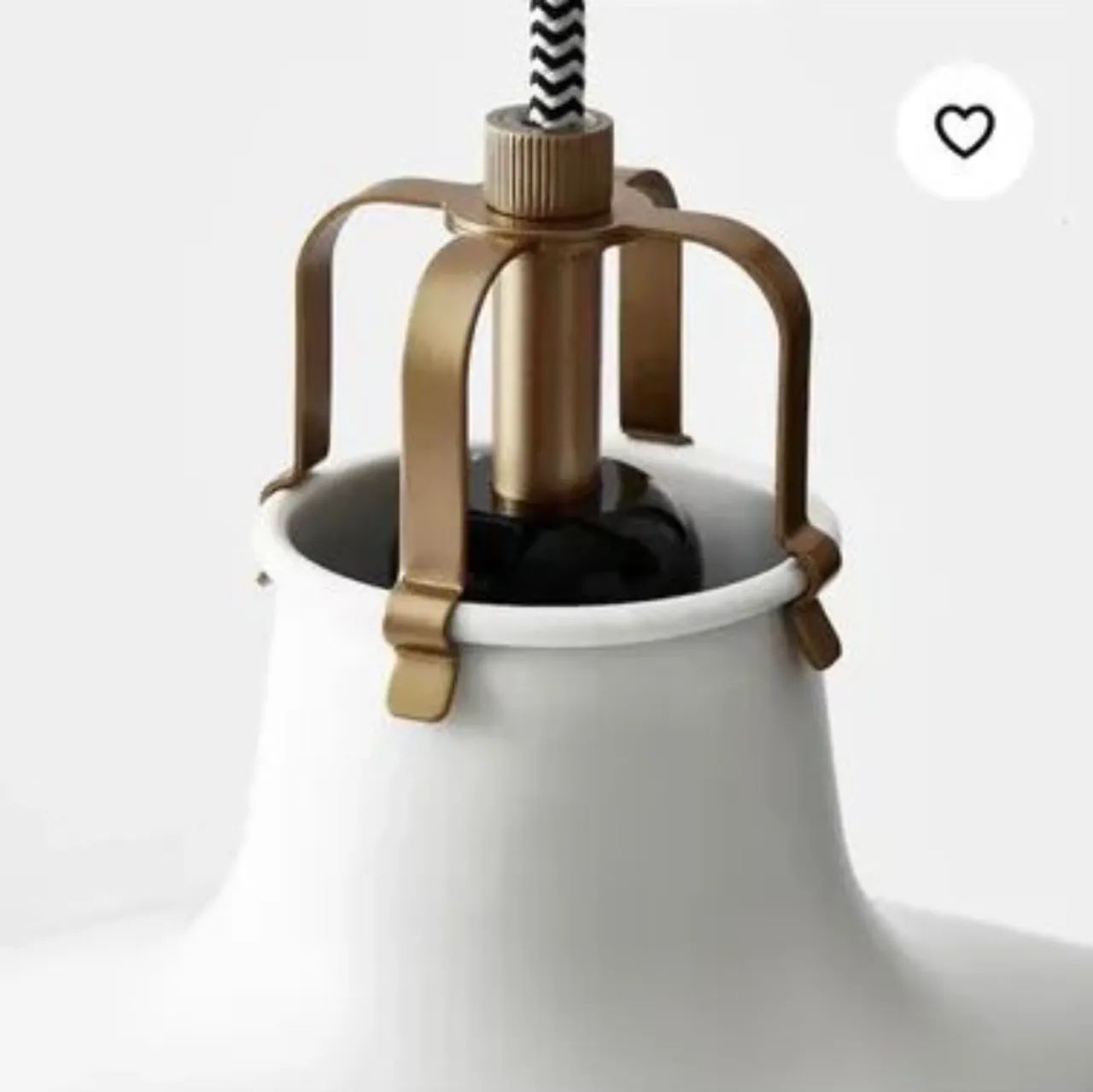 LUMINÁRIA DE TETO IKEA modelo RANARP (branca) - SEM USO - Foto 3