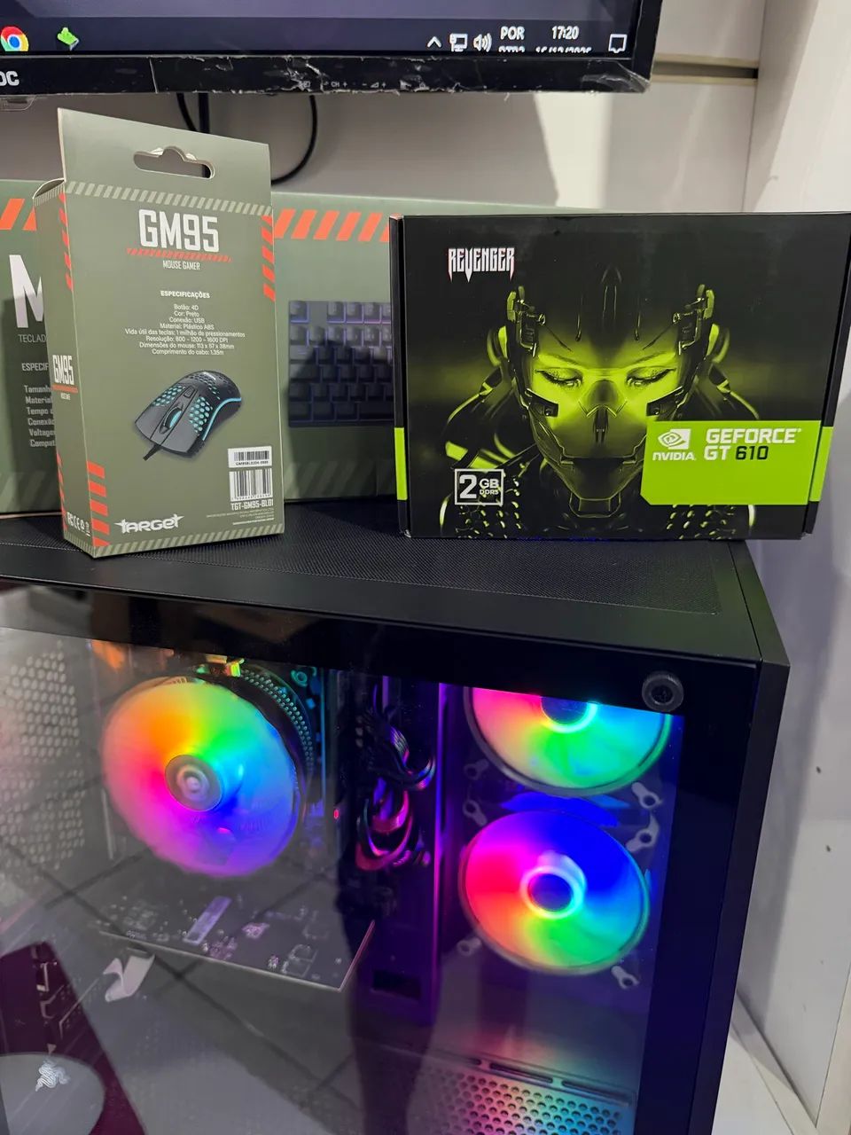 Pc Gamer na Promoção de Natal, Novo, Lacrado na Caixa  - Foto 2