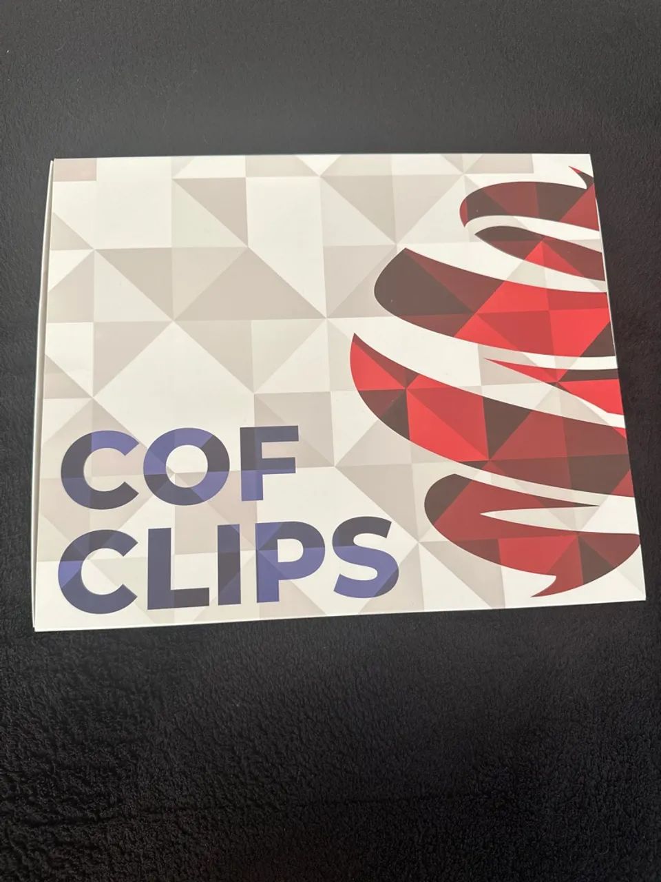 Cof Clips na caixa