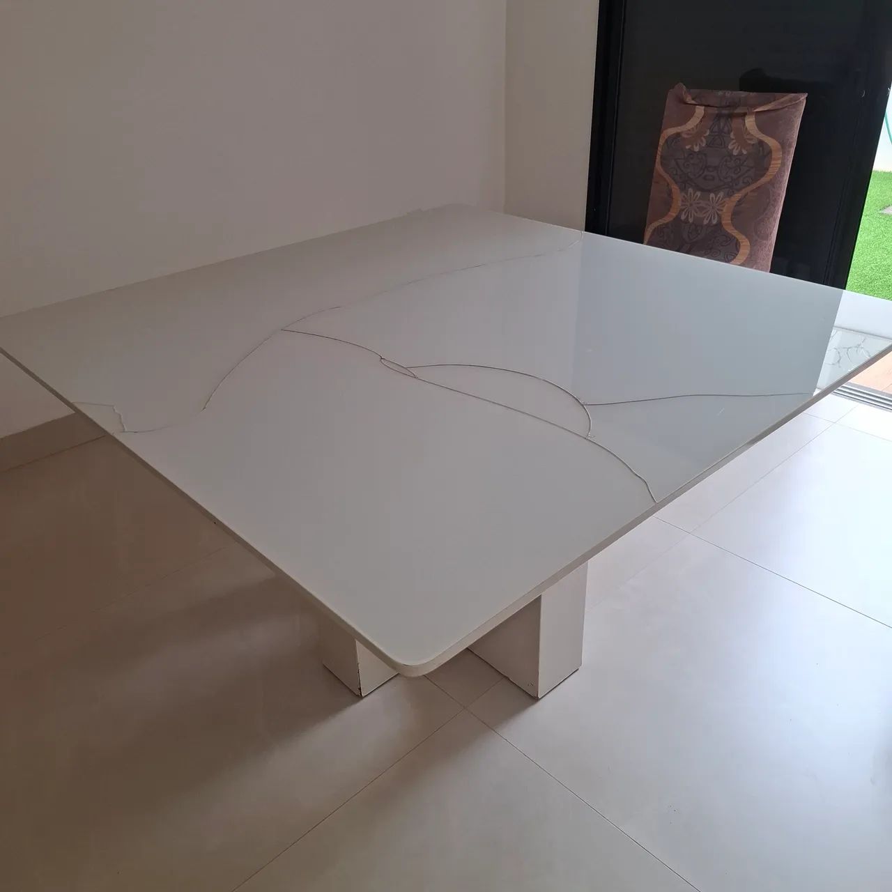 Mesa laqueada branca  - Foto 4