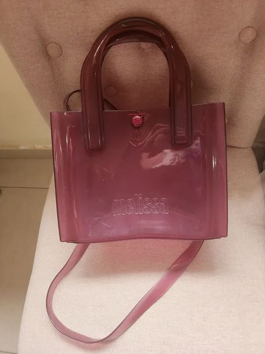 Bolsa Melissa totebag urban bag perfeito estado - Foto 2