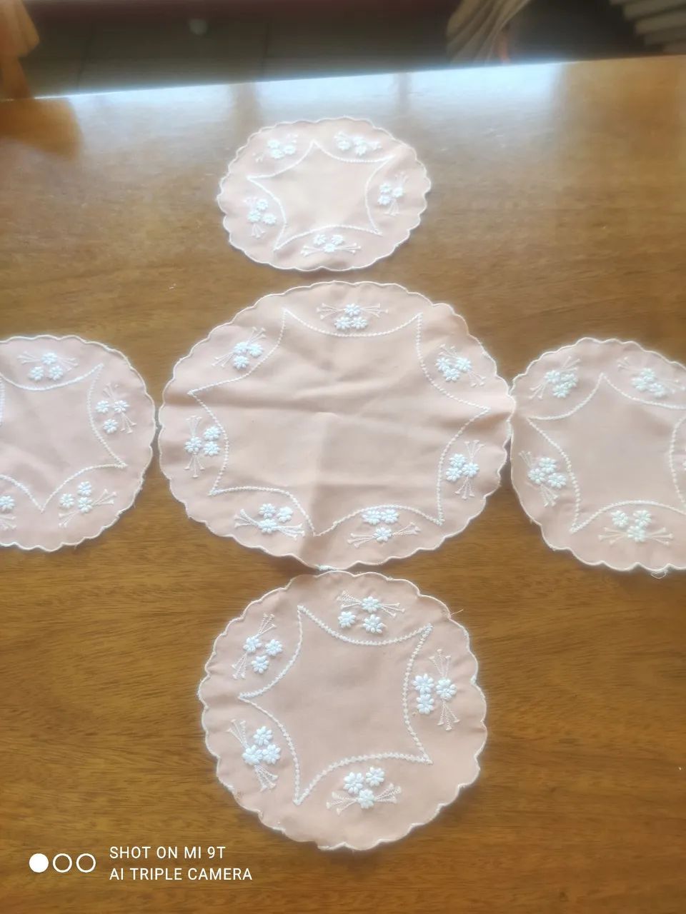 Doily pequenas toalhas - Foto 4