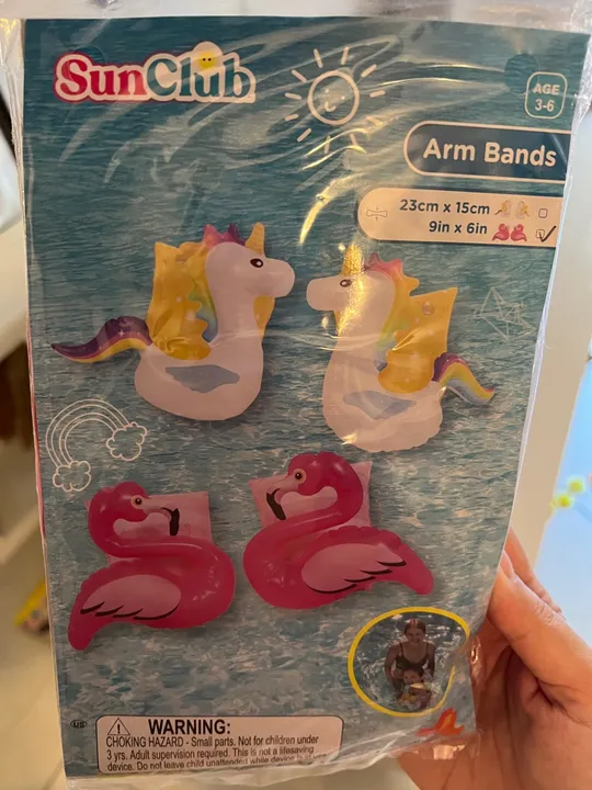 Boia infantil flamingo e unicórnio 2 unidades