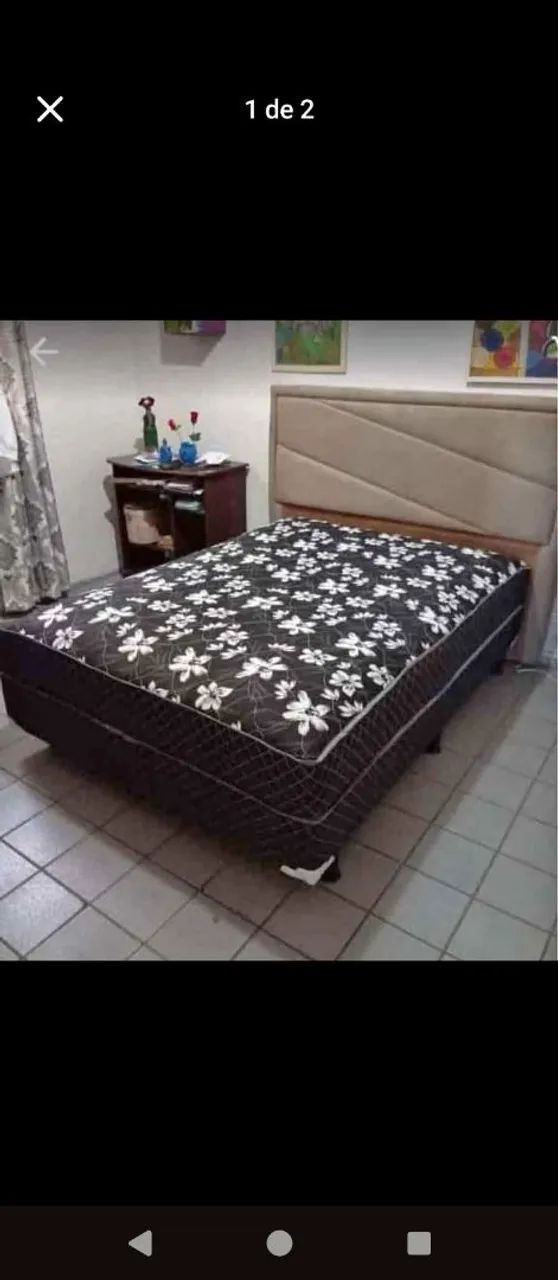 Cama box casal de molas ensacada  - Foto 2