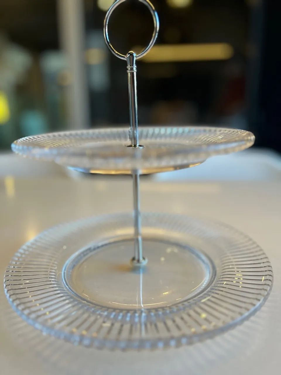 Suporte para Doces e Salgados em 2 Andares - Usado - Foto 2