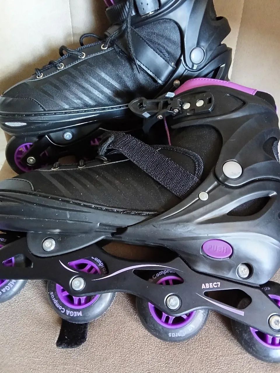 Patins Inline Mega Compras - Foto 4