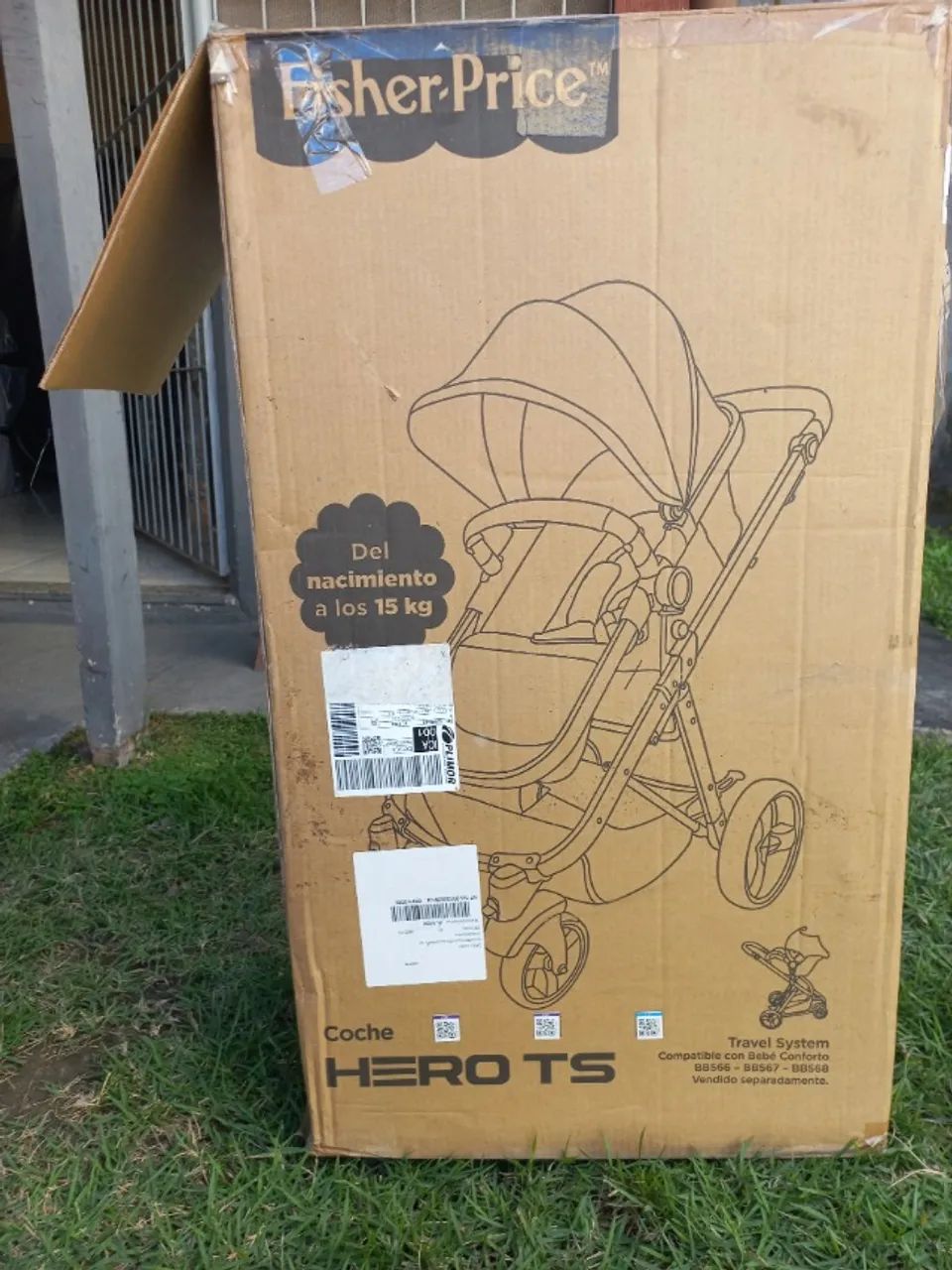 Carrinho bebê Fischer Price Hero TS