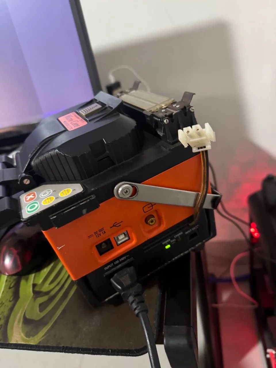 Maquina de fusao para fibra optica 06 motores Sumitomo TYPE 39