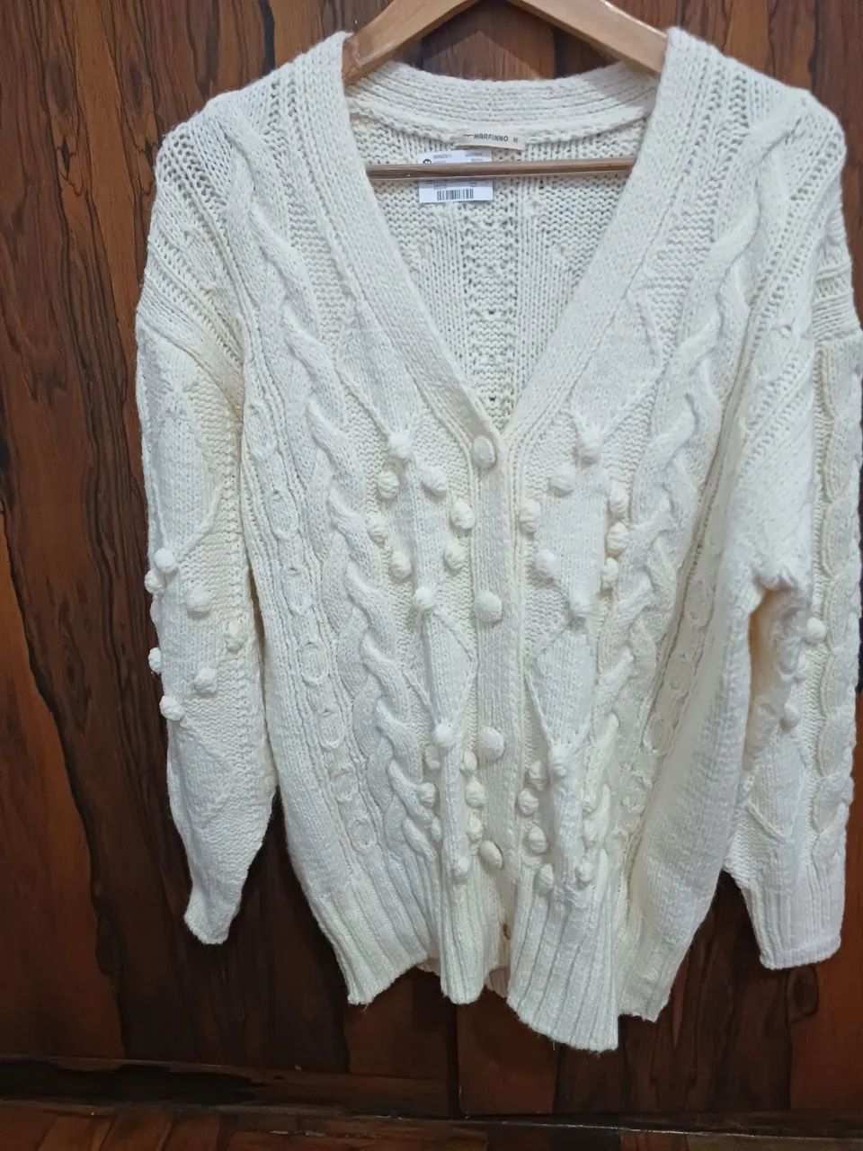 Cardigan de tricô 