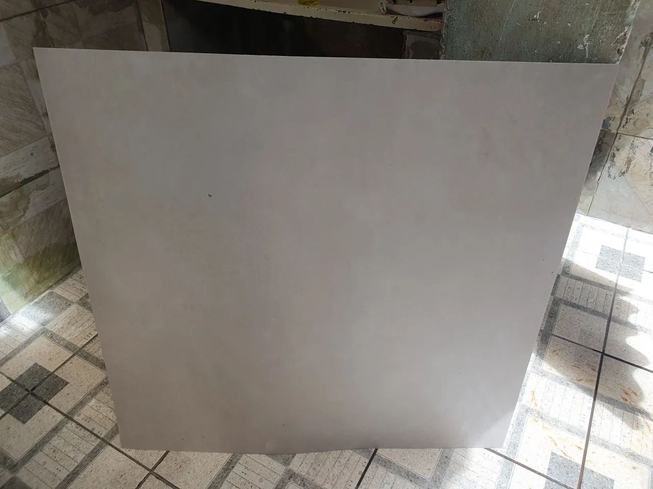 Placa de Porcelanato Bege Vinilico - Foto 4