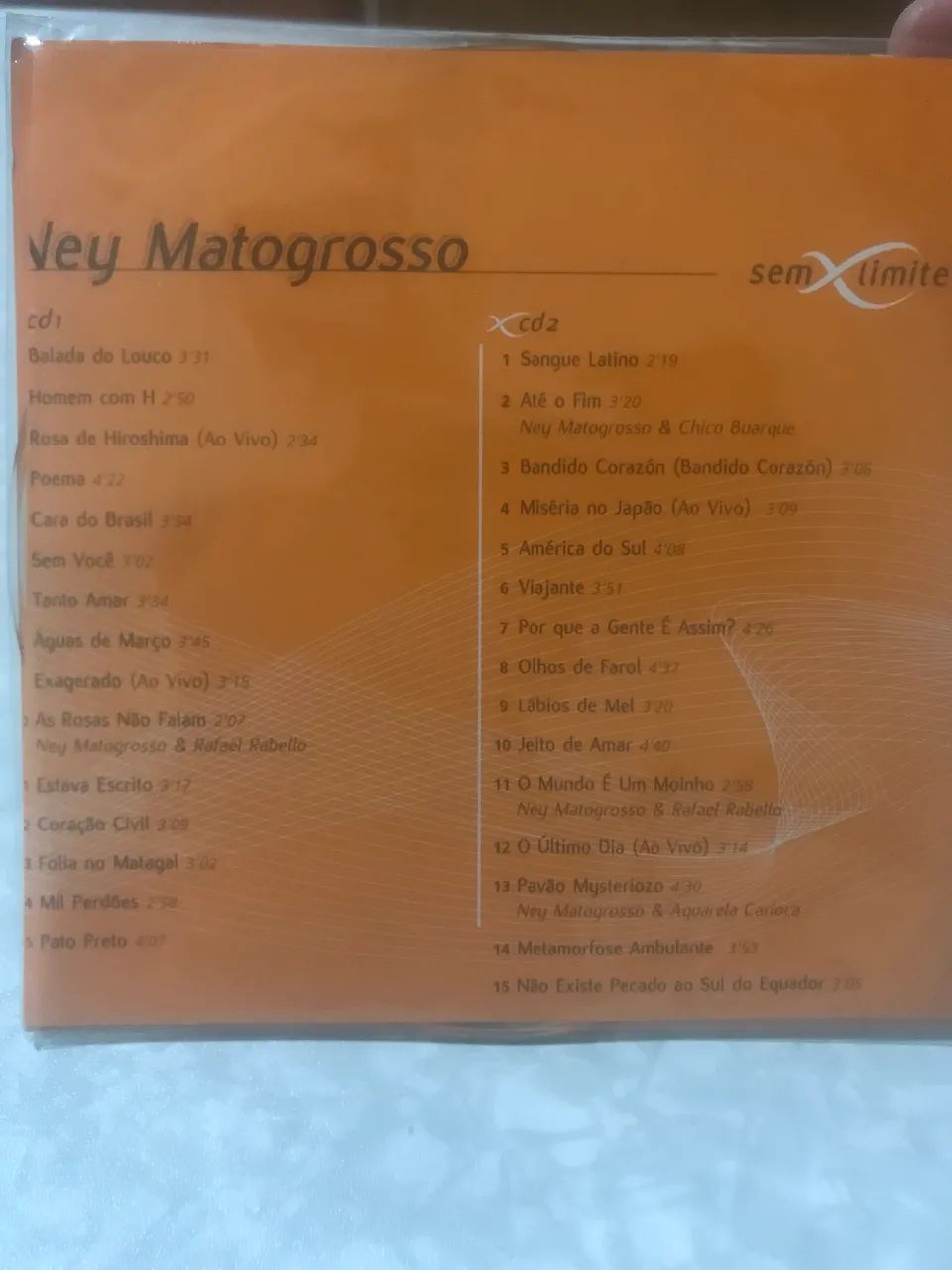 CD DUPLO NEY MATO GROSSO - SEM LIMITE  - Foto 2