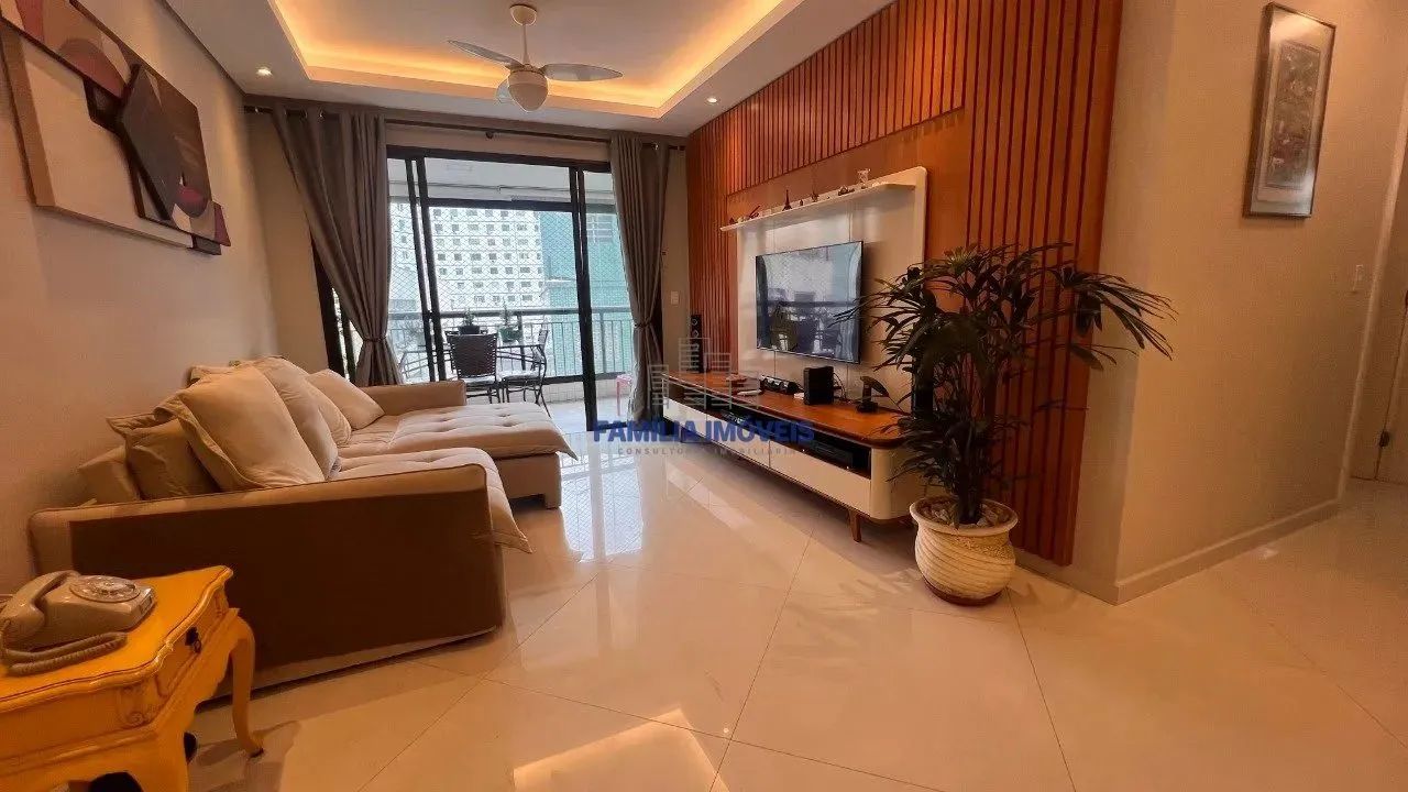 Apartamento à venda em Santos com 2 quartos 2 vagas lazer completo - Foto 2