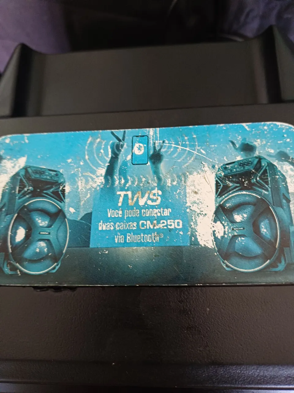 Caixa de Som CM-250 Bluetooth TWS