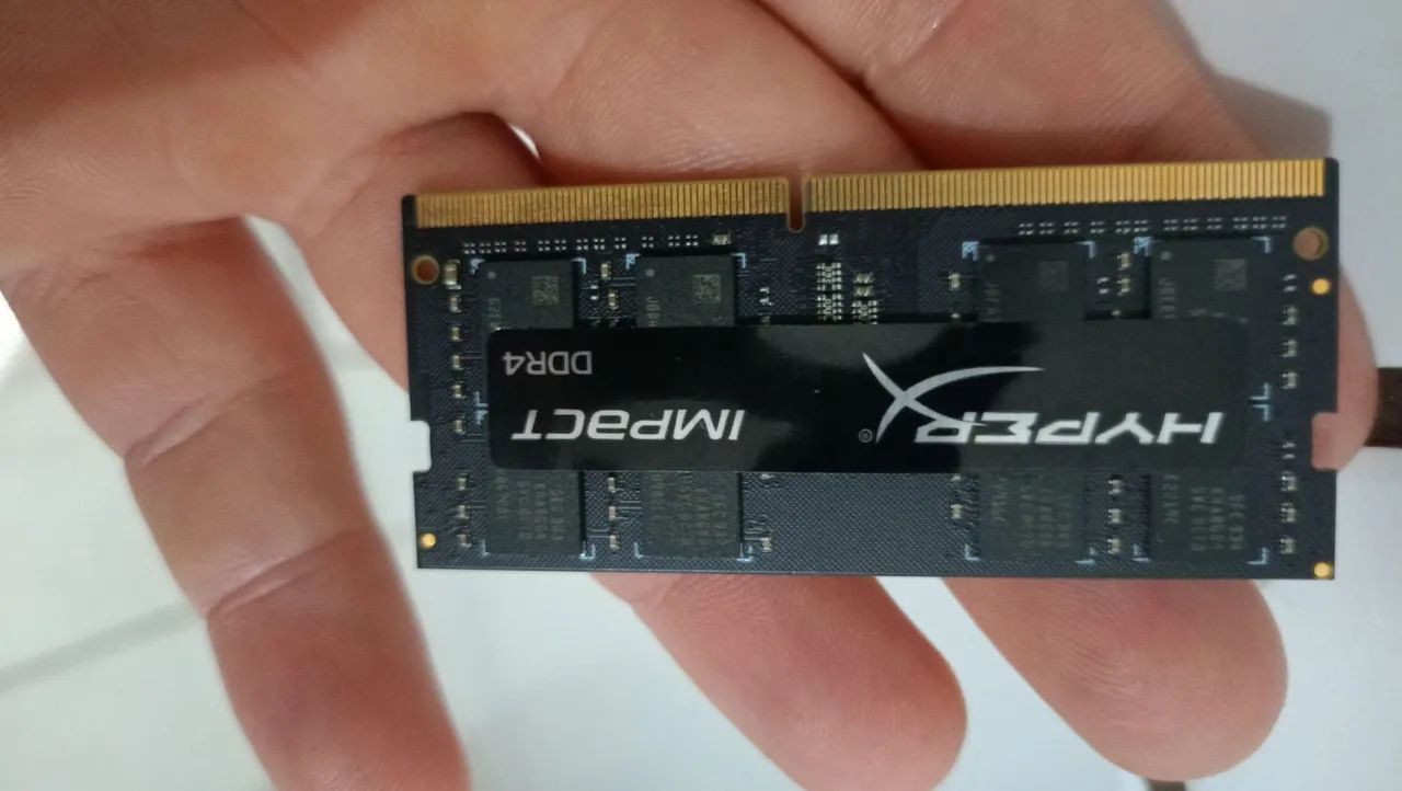 16 Gigas ddr4 Hyperx notebook 