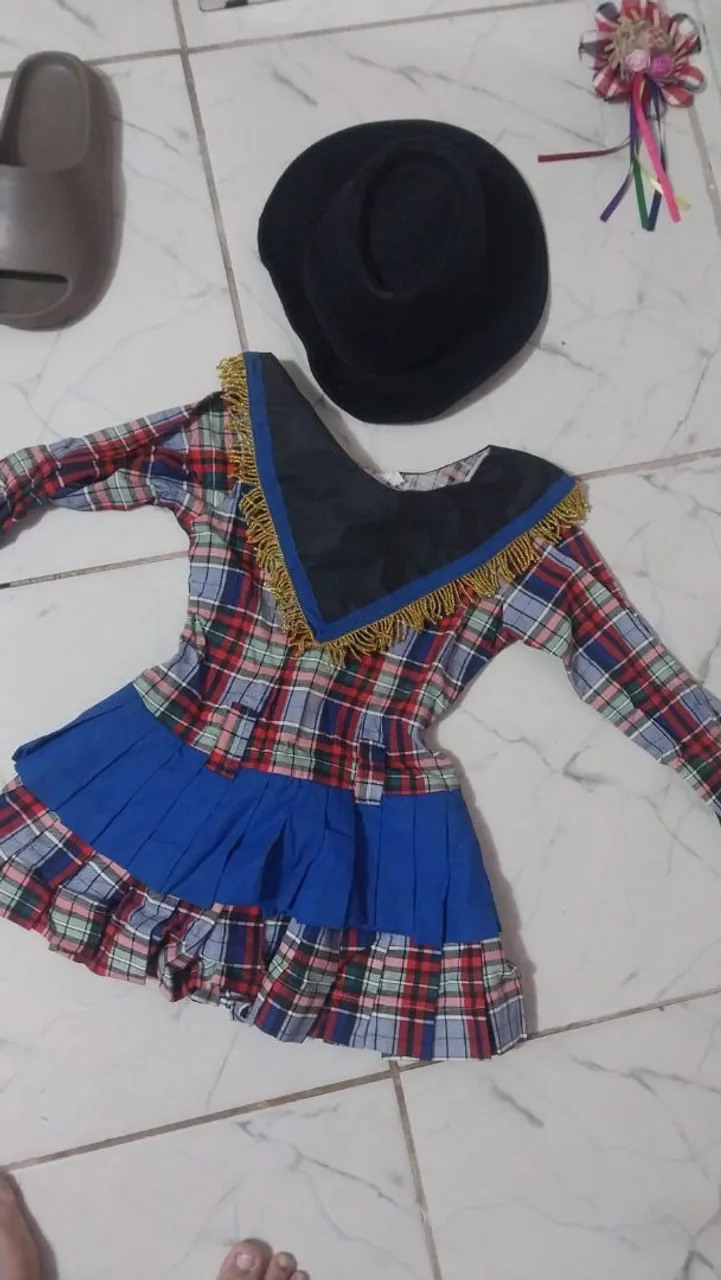 Vestido Junino Cowboy