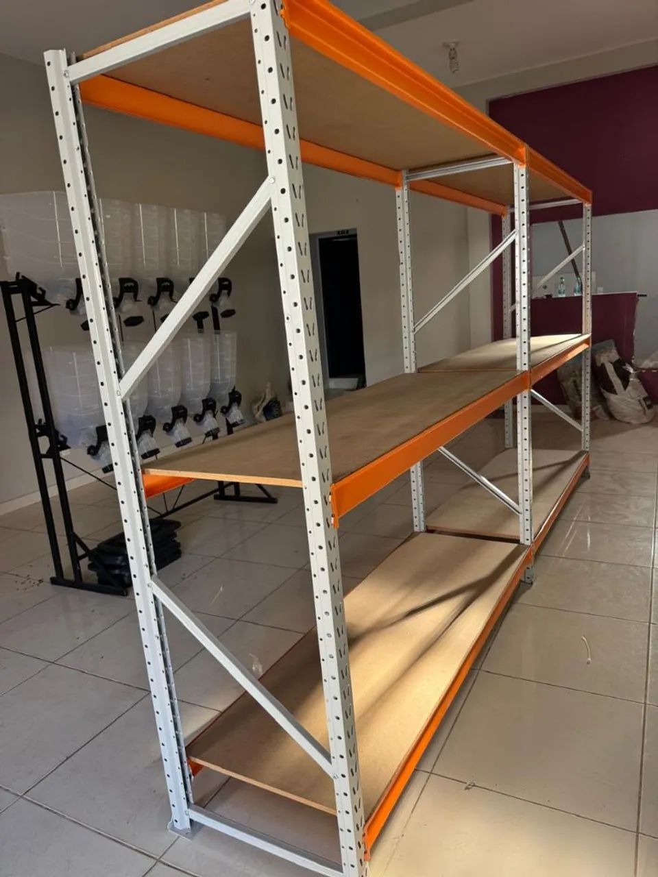 Min porta pallet de Aço Reforçadas para Comércio - Foto 4