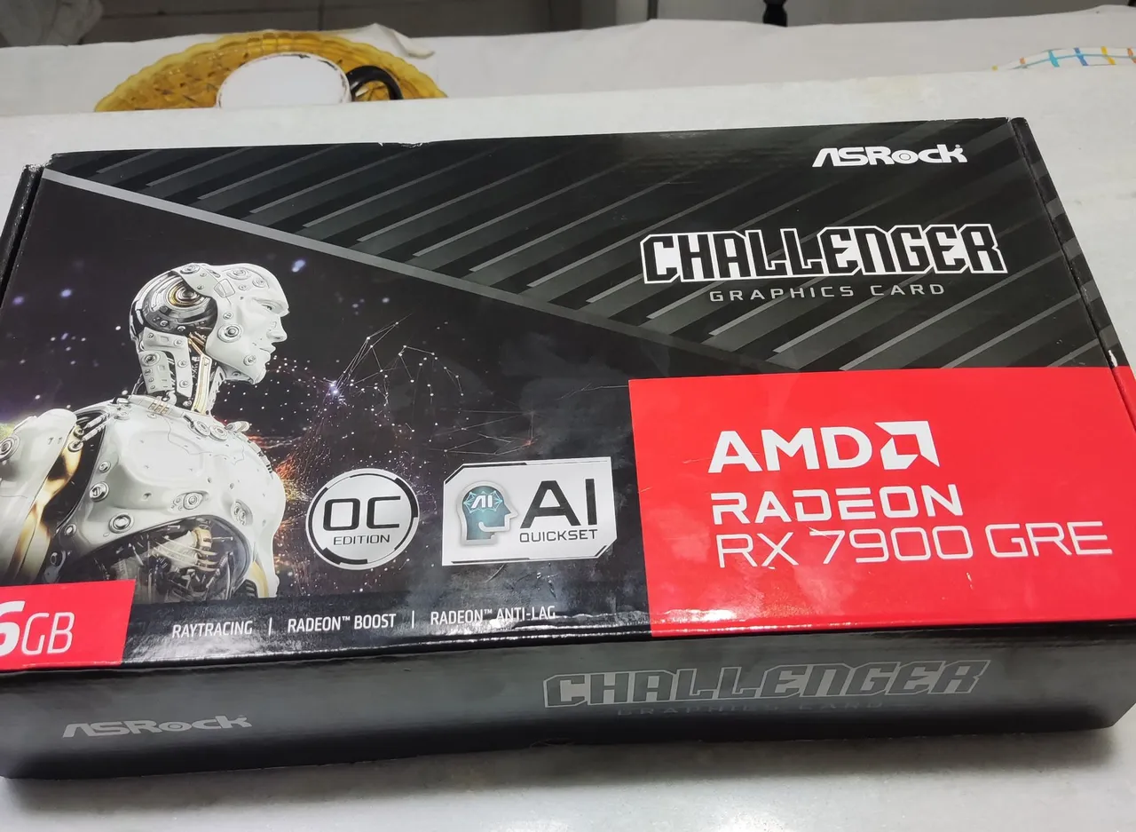 Placa de Vídeo ASRock RX 7900 GRE 16GB