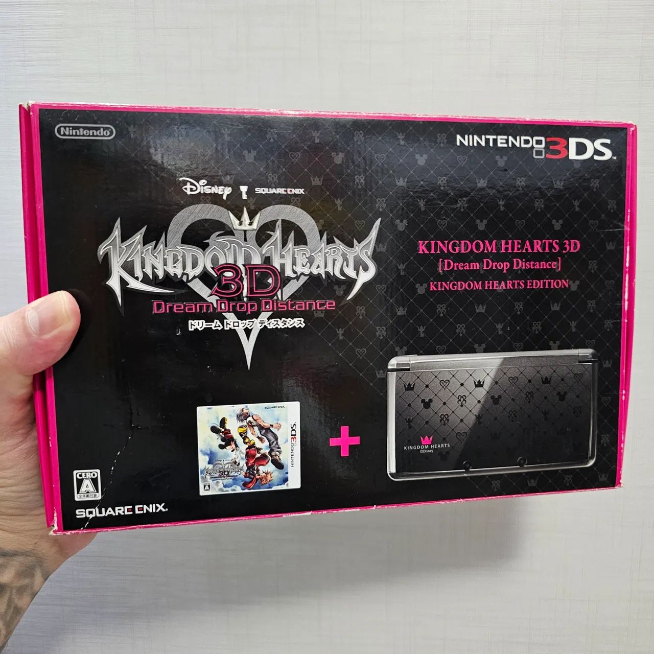 KINGDOM HEARTS　3DS Nintendo 3DS Kingdom Hearts 3D Dream Drop Distance Edition - Peças