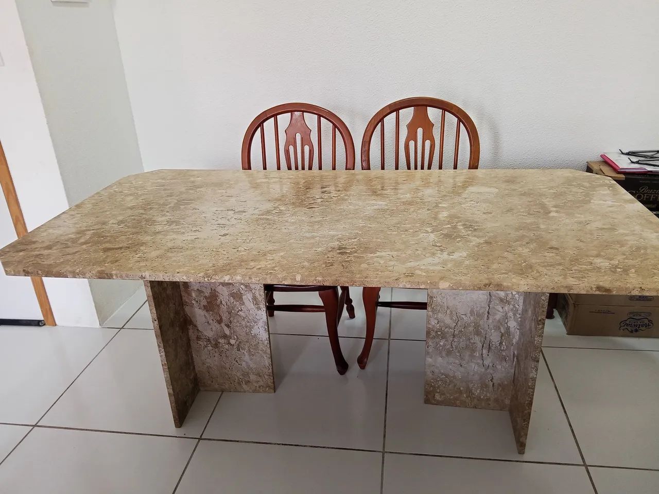 Travertine Marble Table64341732296066121