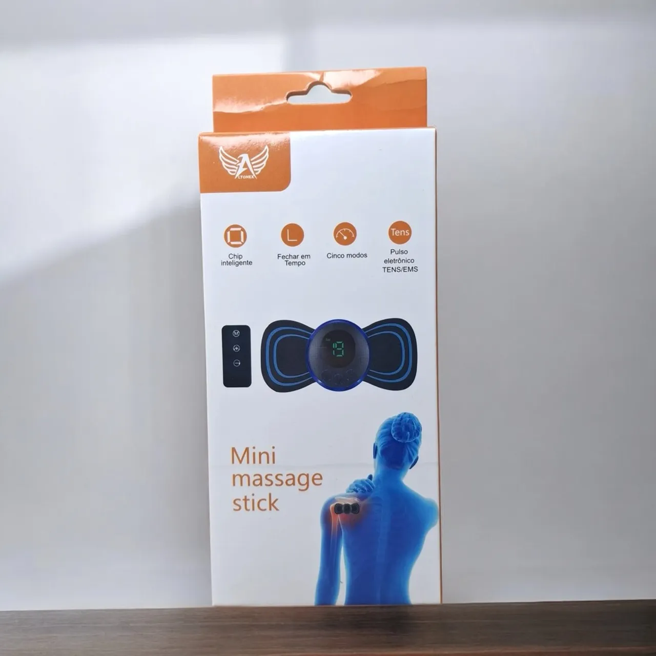 Mini Massageador Portátil para Aliviar Dores Musculares