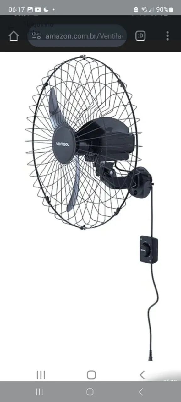 Ventilador de parede 60 centímetros  - Foto 4