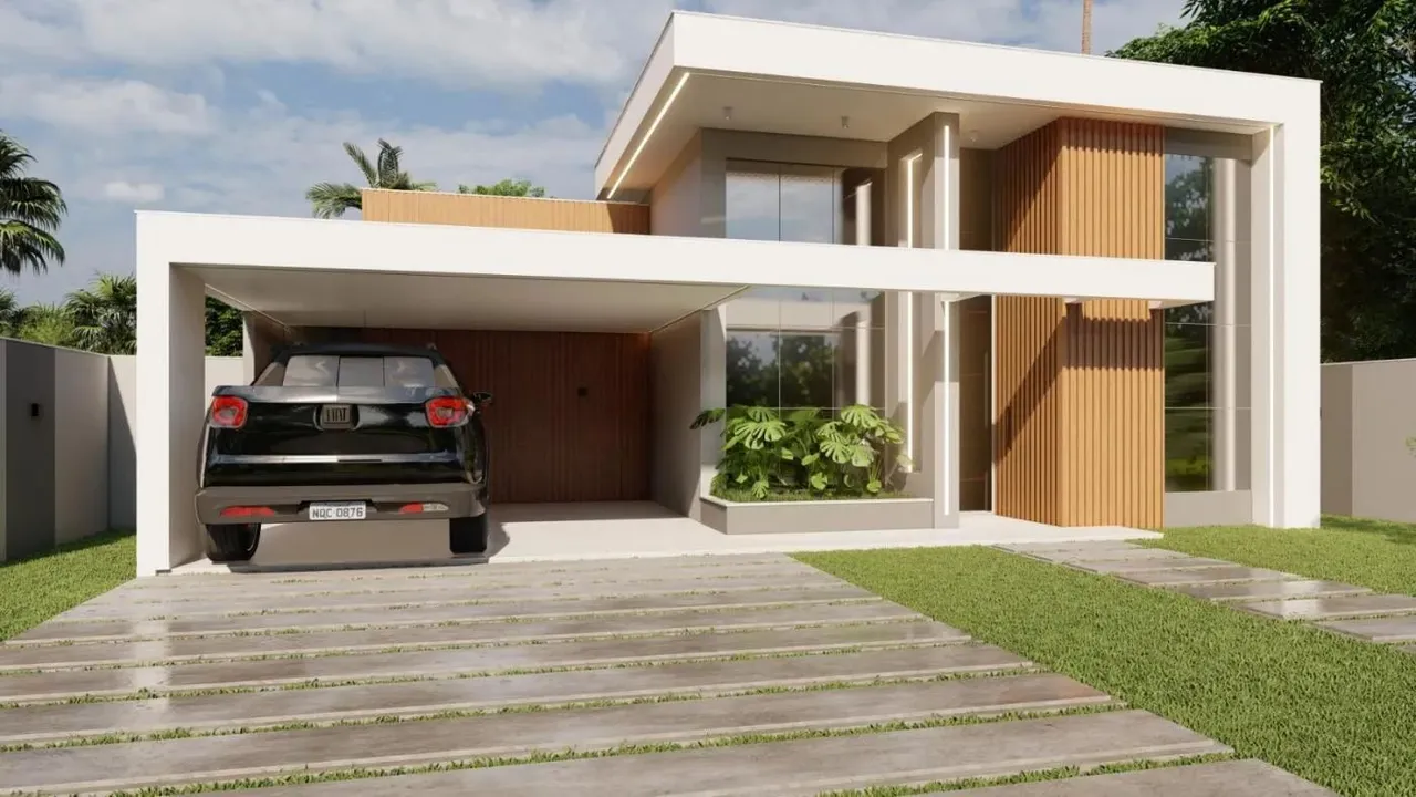 Casa para Venda em Rio das Ostras, Alphaville, 3 dormitórios, 3 suítes, 5 banheiros, 2 vag