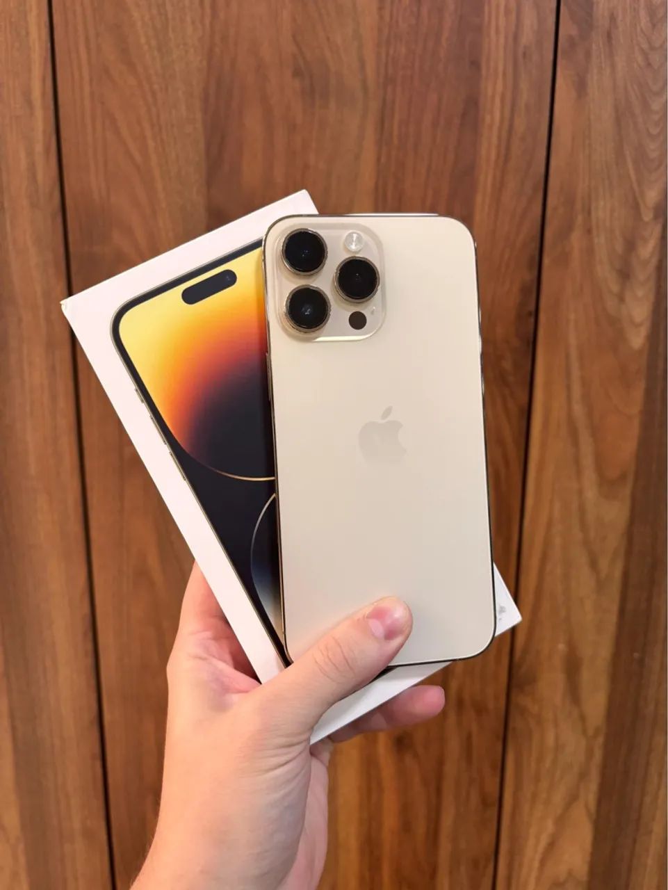 iPhone 14 Pro maxx dourado sem detalhes / entrego hoje 