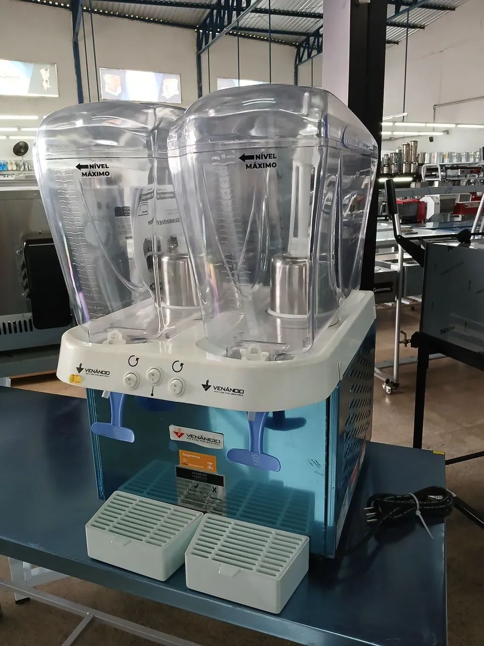 Refresqueira Inox 2 Cubas 16 Litros cada para Suco - Foto 2