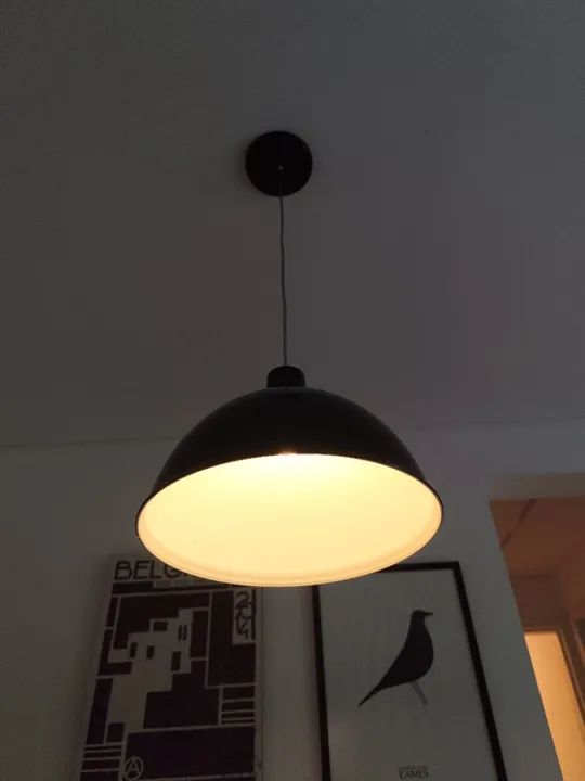 Lustre Pendente Preto Moderno para mesa de jantar - Foto 2