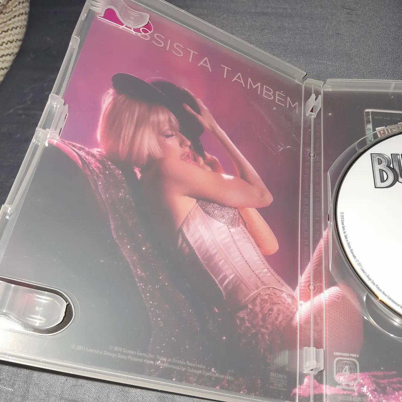 Dvd burlesque christina aguilera e cher - Foto 3