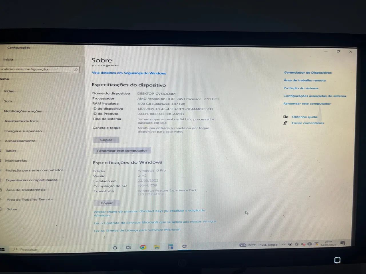 Computador completo - Ideal para tarefas simples - Foto 2