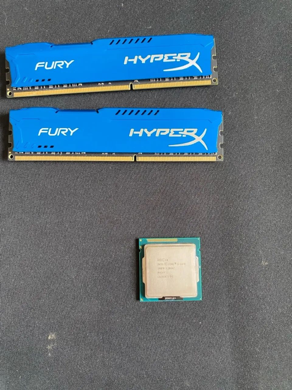 Memorias e processador com 4 meses de uso.