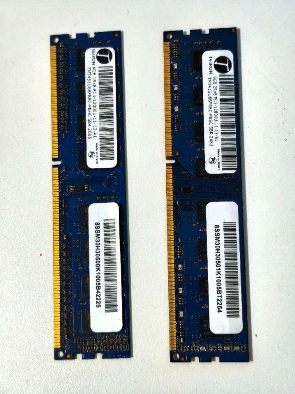Memórias RAM 4+8 1600MHz Teikon - Foto 2