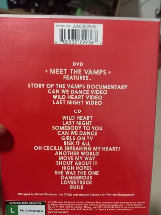 CD + DVD MEET THE VAMPS - Foto 2
