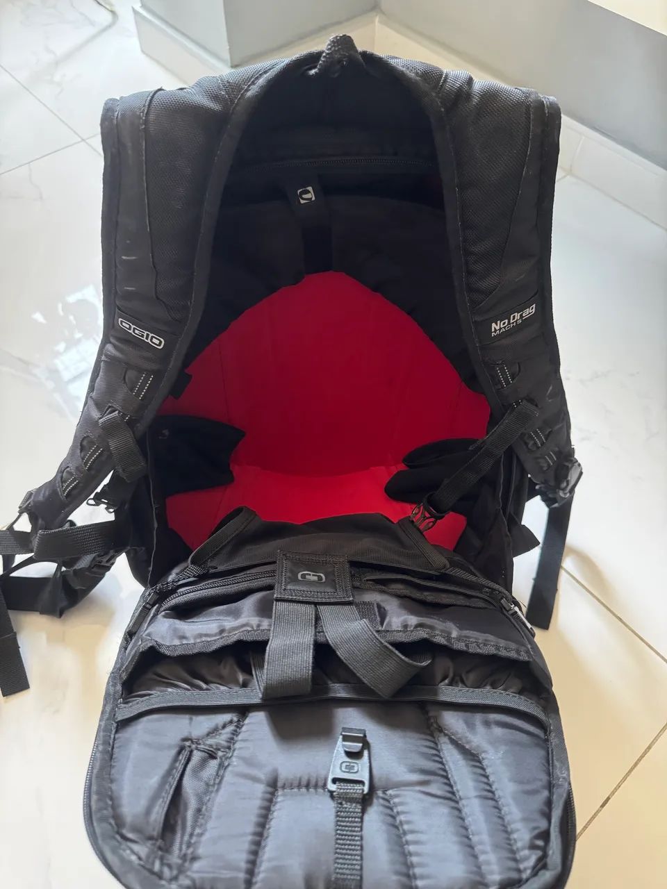 Mochila moto Ogio no drag mach 5 - usada  - Foto 2
